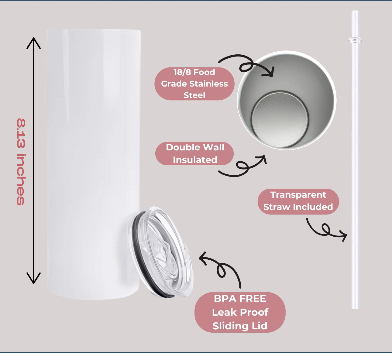 Trust the Author Tumbler