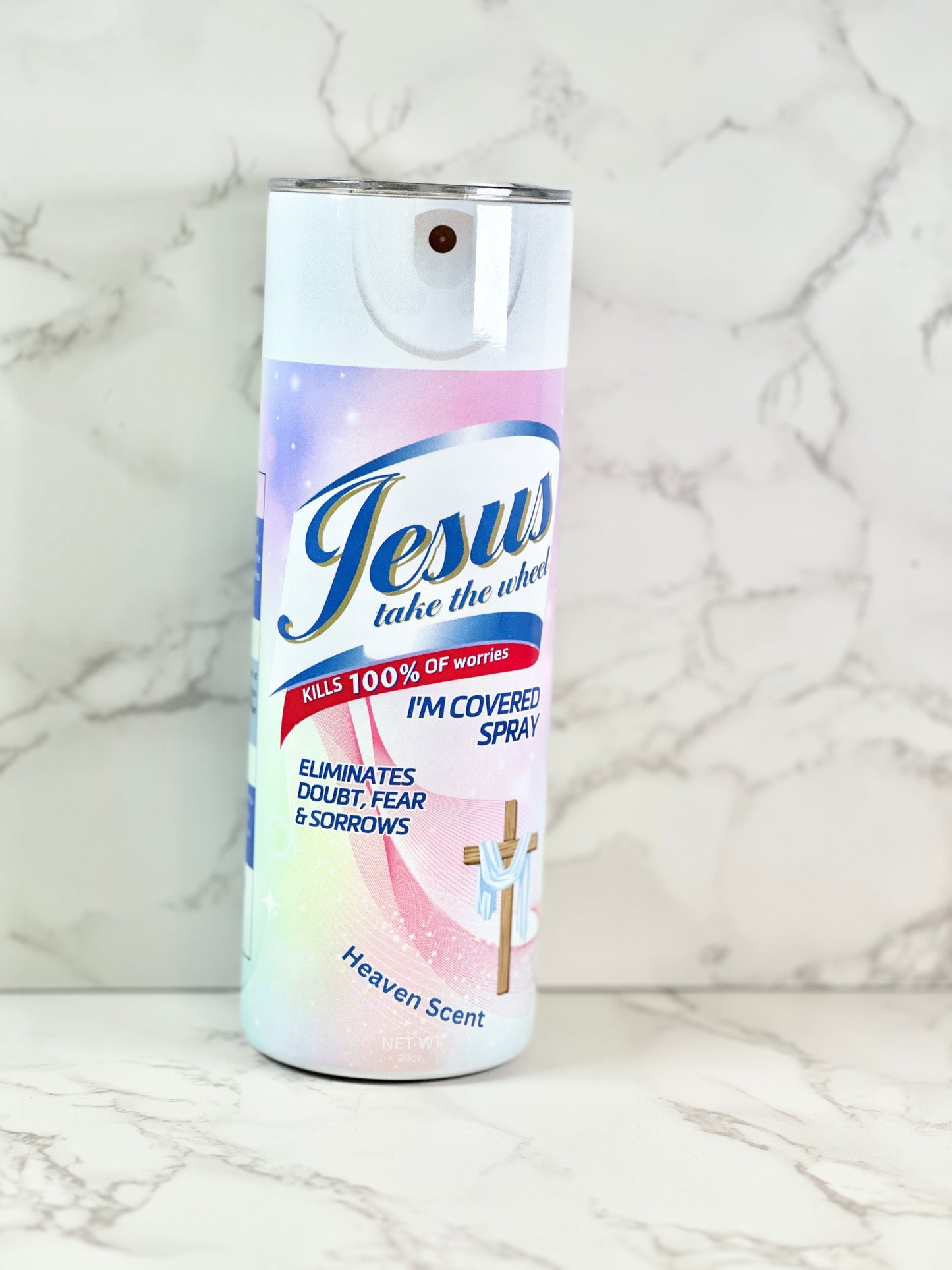 Jesus take the wheel 20oz tumbler