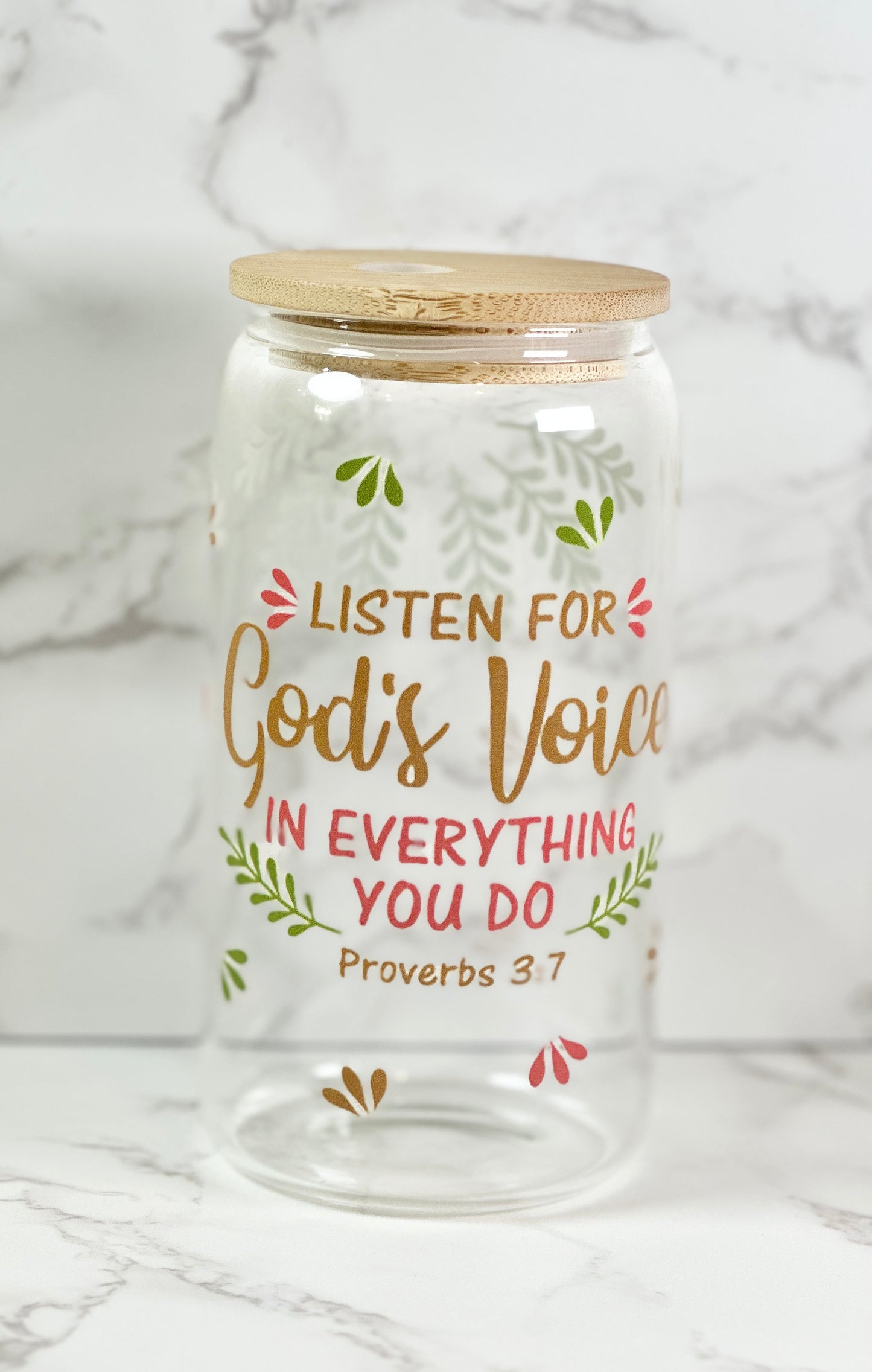 Listen Glass Tumbler