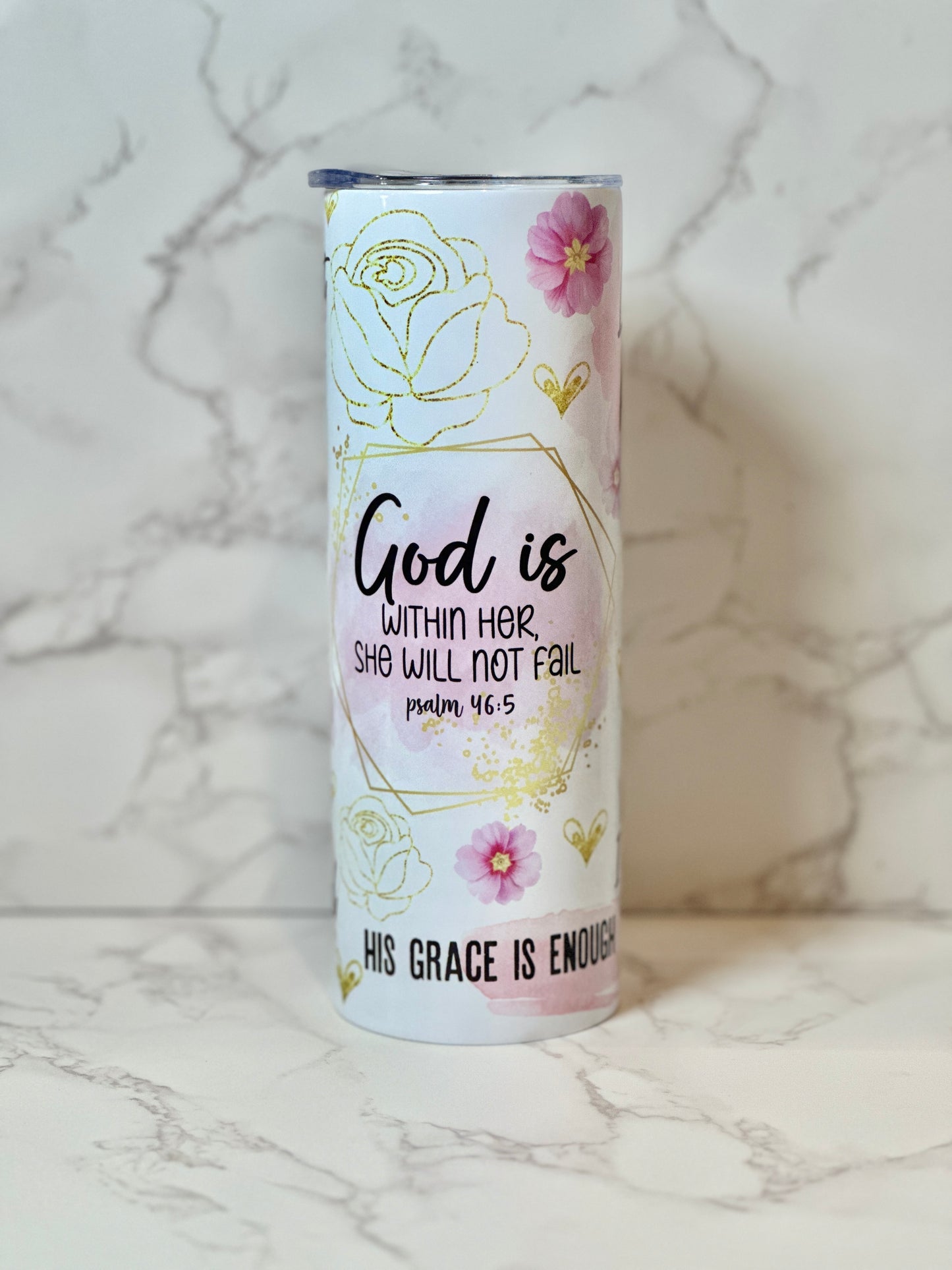 God is within her Tumbler