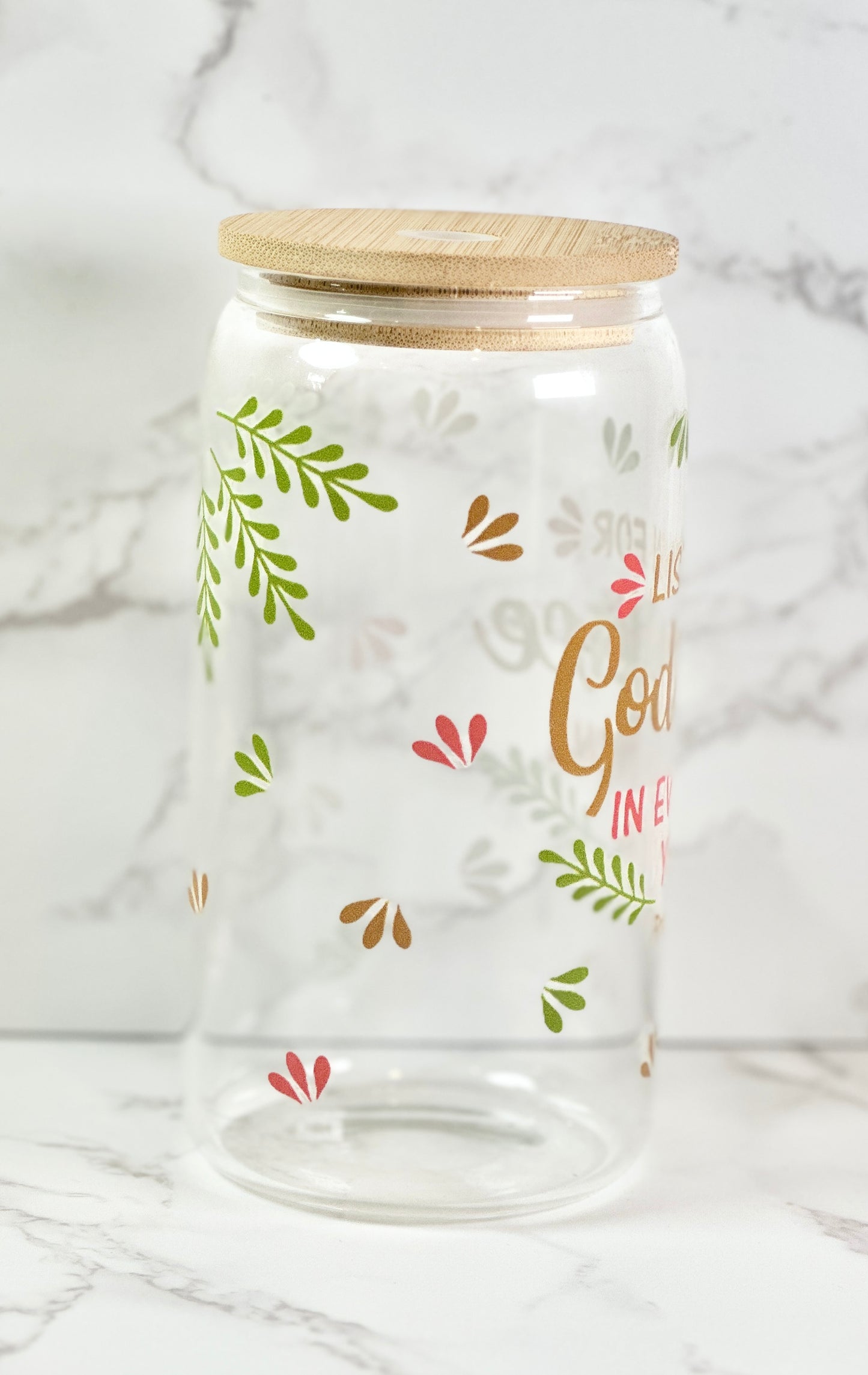 Listen Glass Tumbler