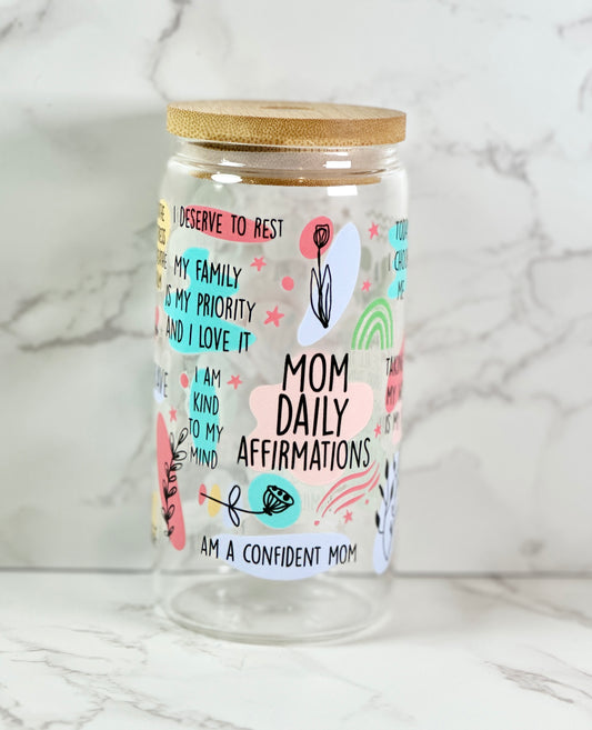 Mom Daily Affirmations Tumbler