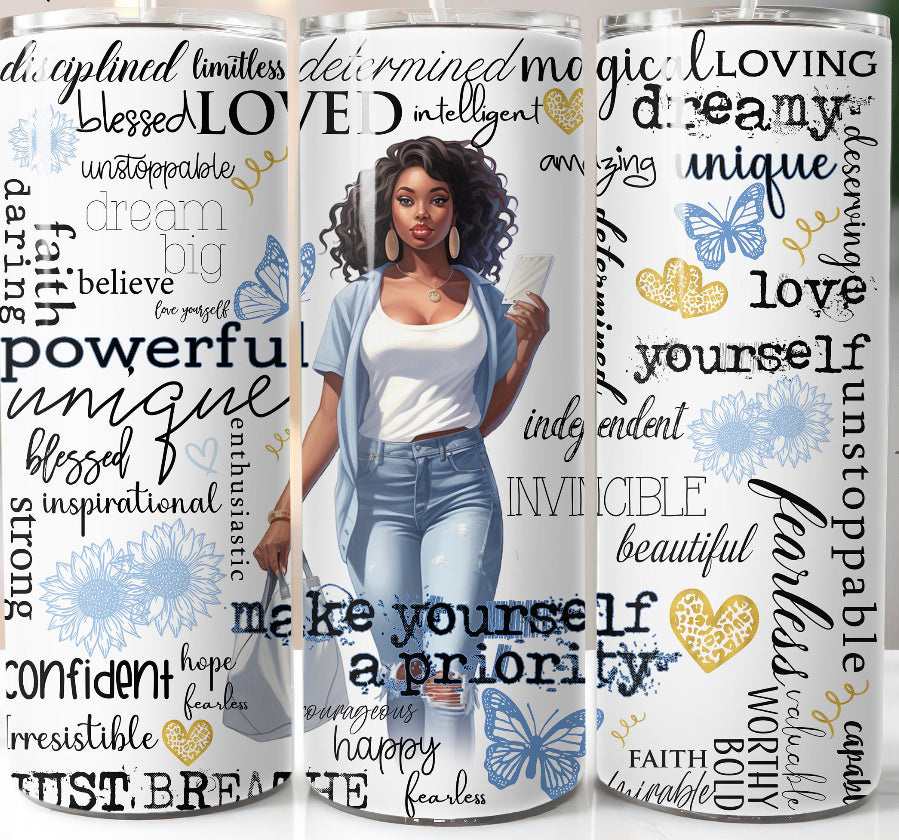 Self love Affirmation Tumbler