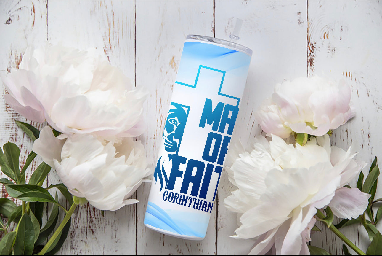 Man of Faith Tumbler