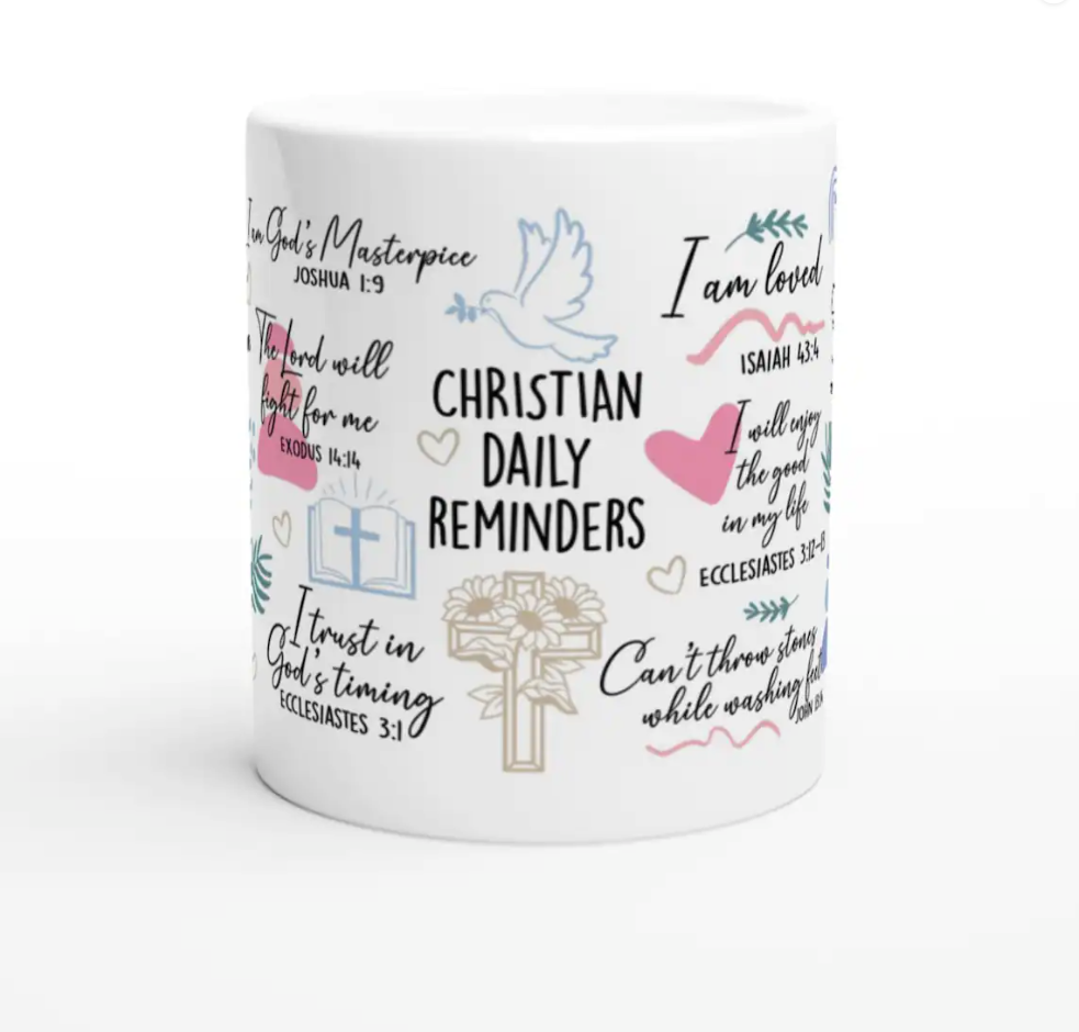 Christian Daily Reminder Mug