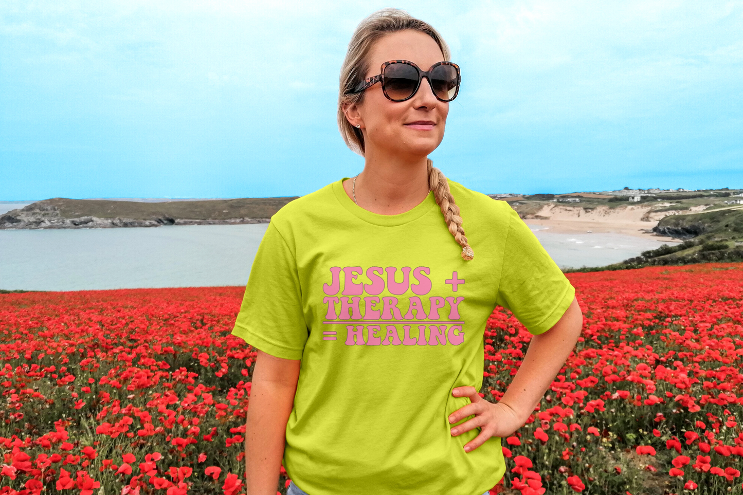 Jesus + Therapy T-Shirts