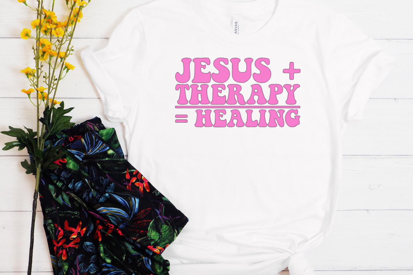 Jesus + Therapy T-Shirts